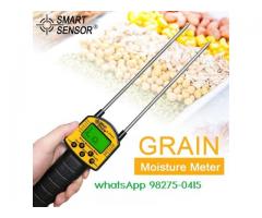 Medidor Digital de Umidade de Grãos Cereais Silos Fazenda