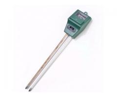 Medidor de PH, Umidade e Luminosidade Solo - Frutíferas, Flores, Horta etc