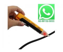 Caneta Detectora Tensão 1000v Chave Teste de Energia Luz Alerta Sonoro