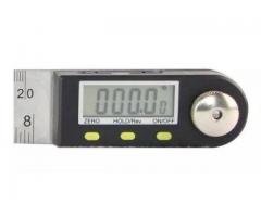 Copiador Transferidor Goniômetro Digital Régua de Inox Medidor de Ângulo 200mm - Imagem 3/6