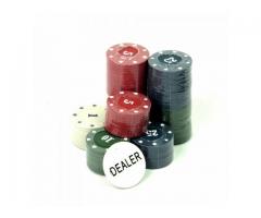 Fichas de Poker - Jogo de Poker 100 Fichas