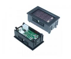 Voltímetro Amperímetro Monitor de Bateria Som Automotivo