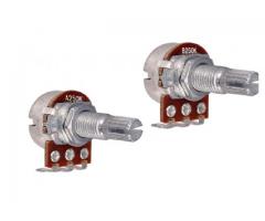 Potenciômetro A250k - B250k Eixo Longo Guitarra Contrabaixo - Kit 2 pçs