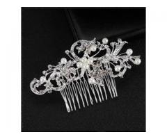Grampo para Cabelo Arranjo Detalhe Pérolas - Noiva, Daminha, Penteado etc