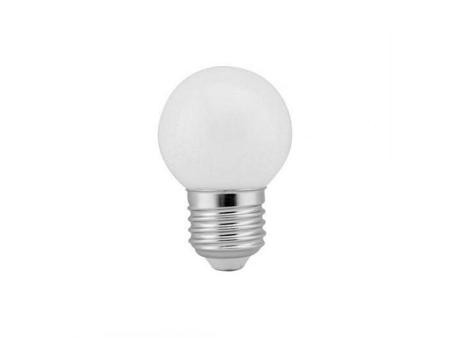 Lâmpada LED Bolinha 3W Branco Frio - 1/3