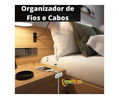 Organizador de Cabos - Suporte de Fios com Adesivo para Mesa - Kit com 3 pcs - Imagem 2/4