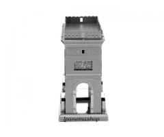 Mini Quebra Cabeça 3D de Metal - Arco do Triunfo