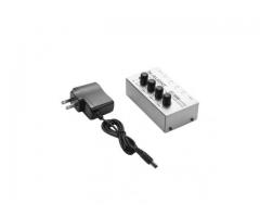 Amplificador para Fone de Ouvido Retorno de Palco 4 Canais