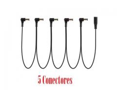 Cabo Extensão Fonte Pedal 5 Pedais Plugs P4 Padrão Boss Cb5l