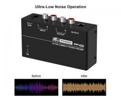 Pre Amp Pp400 para Toca Discos Vitrola LP Ultra Compact Phono