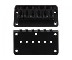 Ponte Fixa Guitarra Preta  Hardtail  Padrão Fender