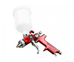 Pistola de Pintura HVLP Bico 1.4mm Tanque Alto 600ml