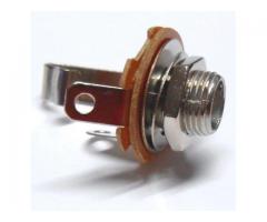 Jack Mono Aberto P10 em Fenolite para Áudio Instrumentos Guitarra Baixo