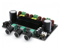 Placa Amplificador de Subwoofer - Placa Amplificador Digital XH-M573