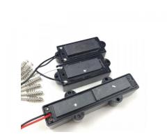 Captador para Contrabaixo Passivo Wilkinson 4 Cordas Set Humbucker Pickups WOPB + WOJB
