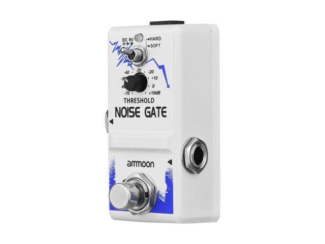 Nano Pedal Redutor de Ruídos Noise Gate - Pedal de Efeito de Guitarra True by Pass - 4/5