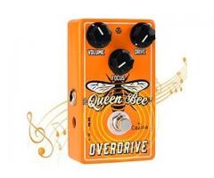 Pedal Guitarra Queen Bee Overdrive Simula Amp Valvulado Doce