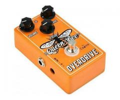 Pedal Guitarra Queen Bee Overdrive Simula Amp Valvulado Doce