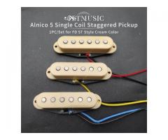 Captador Single SSS Set Alnico Vintage 60 Trio Creme St Fender