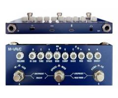 Cuvave Pedal M-vave Contrabaixo - Pedal de Multi-efeito para Baixo Elétrico M-vave Cube Baby Bass