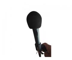 Capa de Espuma para Microfone Com ou Sem Fio