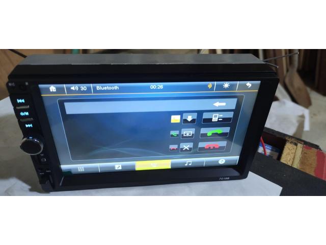 Central Multimídia Universal Mp5 Car Play Rádio FM Touch Screen Bluetooth Usb - 5/8