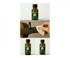 Óleo de Limão para Hidratar Escala Escura Violão Guitarra Baixo Bluesmachinne Pro Luthier