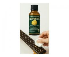 Óleo de Limão para Hidratar Escala Escura Violão Guitarra Baixo Bluesmachinne Pro Luthier