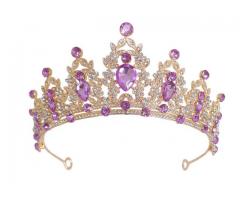 Coroa Rainha Tiara Debutante Daminha Noiva Casamento