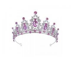 Coroa Rainha Tiara Debutante Daminha Noiva Casamento