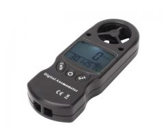 Anemômetro Digital com Higrômetro - Medidor Vento Temperatura e Umidade do Ar
