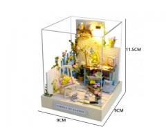 Mini Mundo Mini Cenário para Montar Miniatura Colecionável - Jardim