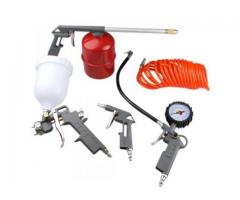Kit Pintura Pistola Para Compressor com 5 Peças