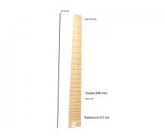 Escala Maple Para Guitarra 648 mm 22 Trastes - Imagem 6/6
