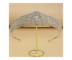 Coroa Arranjo de Cabelo Noiva Debutante