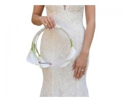 Buquê Pérolas Buquê Aro Callas Hoop Buque Tipo Bolsa