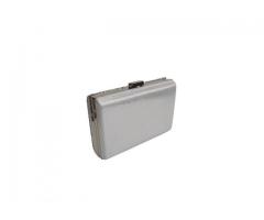 Clutch Bolsa de Festa Prata Madrinha Festa Casamento Formatura etc - Imagem 4/5