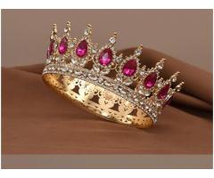 Coroa Rainha Noiva Debutante Topo de Bolo - Imagem 4/4