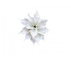 Buque de Noiva Permanente Realista Copo de Leite