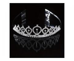 Tiara Coroa Noiva Daminha Debutante Brilho Princesa