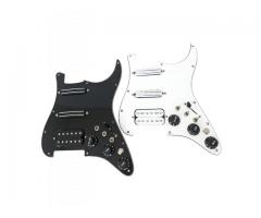 Escudo para Guitarra com Captador HHH Humbuckers Split Chave On Off – Modelo Strato Destro