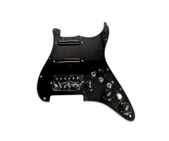 Escudo para Guitarra com Captador HHH Humbuckers Split Chave On Off – Modelo Strato Destro