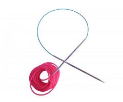 Tubo Segurador de Pontos de Tricô - Tubinho de segurar pontos de tricô - Mangueirinha de Tricô