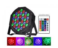 Refletor Strobo Iluminação RGB Jogo de Luzes