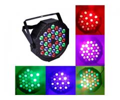Refletor Strobo Iluminação RGB Jogo de Luzes