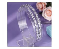 Tiara Zircônia Porta Coque Noiva Debutante