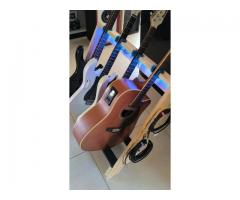 Suporte de Chão para Violão Guitarra Contrabaixo - Suporte para 4 Instrumentos