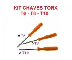 Chave Torx com Furo T6 T8 T10 para Abrir Ps3 Ps4 Xbox 360 Xbox One