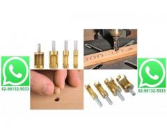 Cortador de Cavilha Broca Perfect Hole Kit 4 Peças Titanium
