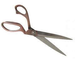 Tesoura Alfaiate Costureira Tapeceiro Profissional - 10,5 Polegadas Aço Inox